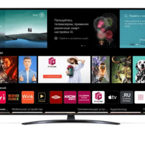 Телевизор LED LG 55UP81006LA черный